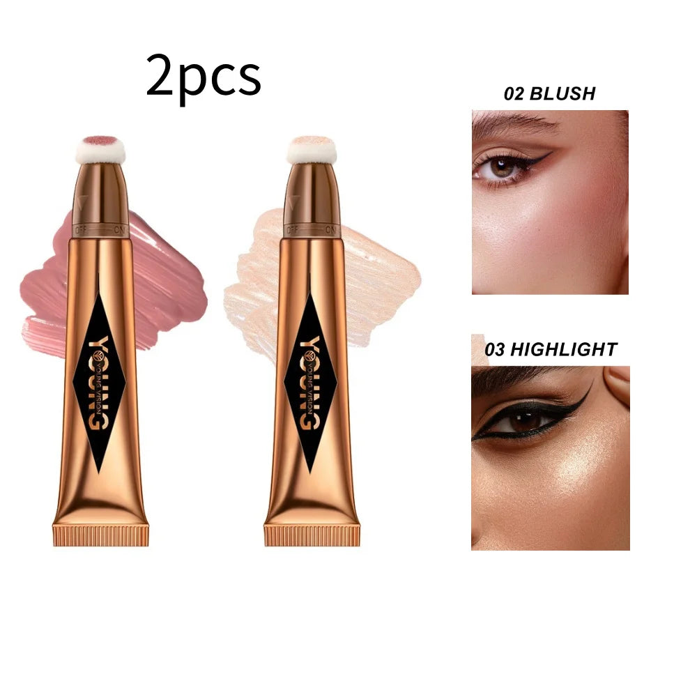 6-Color Air Cushion Liquid Blusher