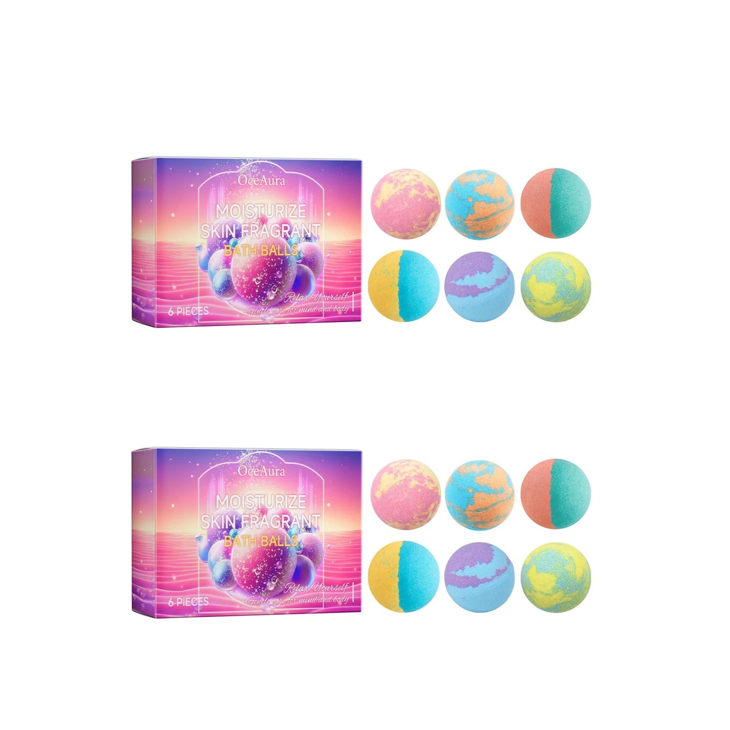 Aromatherapy Lavender Rosemary Bath Bombs