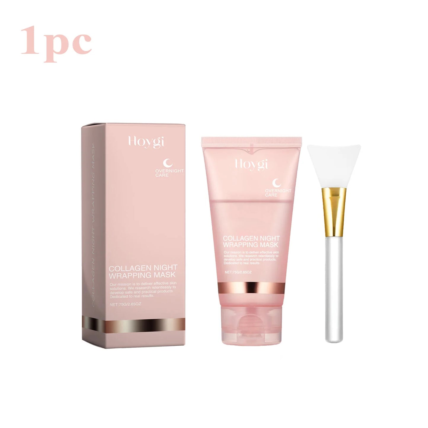 Korean Collagen Overnight Peel-Off Hydrating Wrapping Facial Mask Set