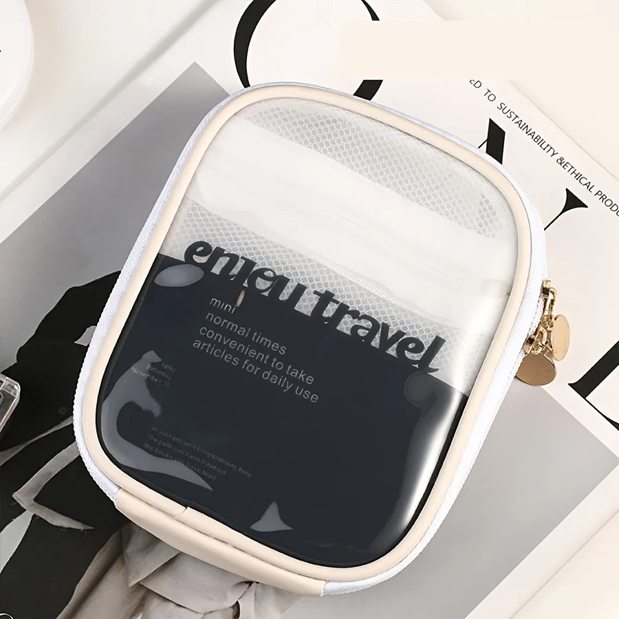 Transparent Waterproof Mini Cosmetic Bag