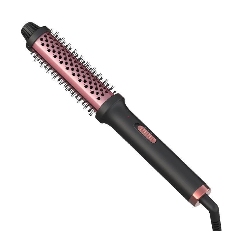 2-in-1 Curling Iron Brush