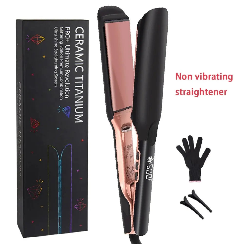 500°F Wide-Plate Plasma Ion Hair Straightener