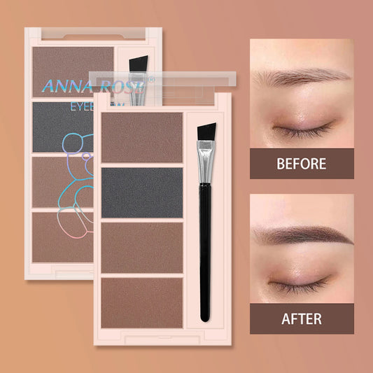 Four-Color Long-Lasting Eyebrow Powder