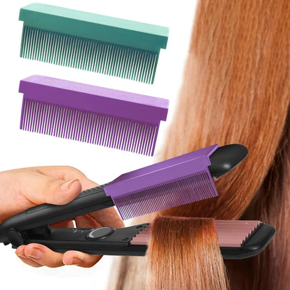3PCS Washable V-Type Hair Straightener Comb Set