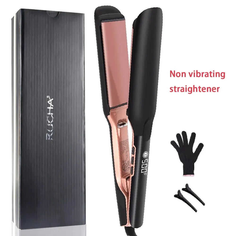 500°F Wide-Plate Plasma Ion Hair Straightener