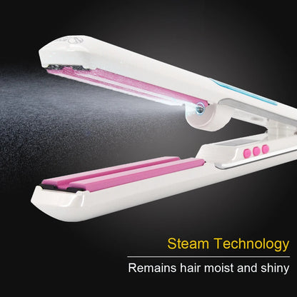 Professional Steam Ceramic Ionic Hair Straightener