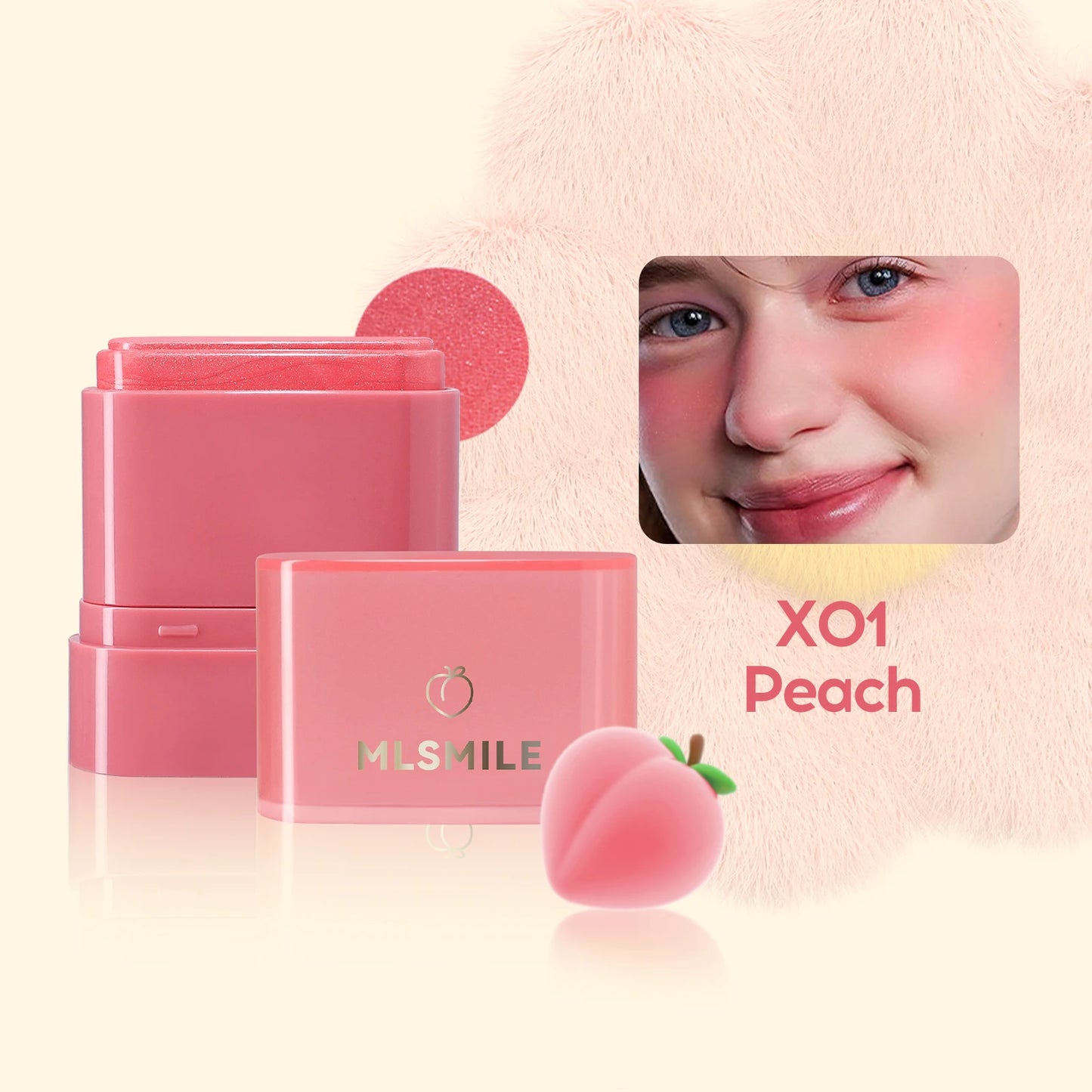 2-in-1 Fruit Blush Lipstick Stick