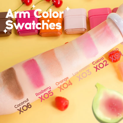 2-in-1 Fruit Blush Lipstick Stick