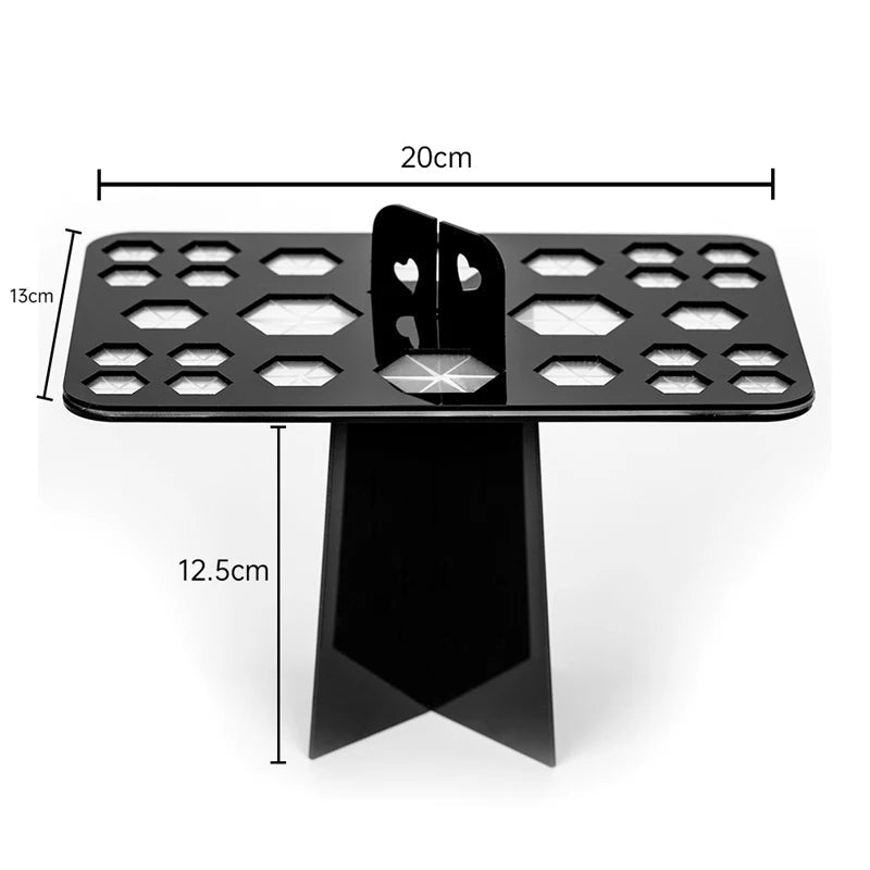 Makeup Brush Drying Tree Stand Organizer