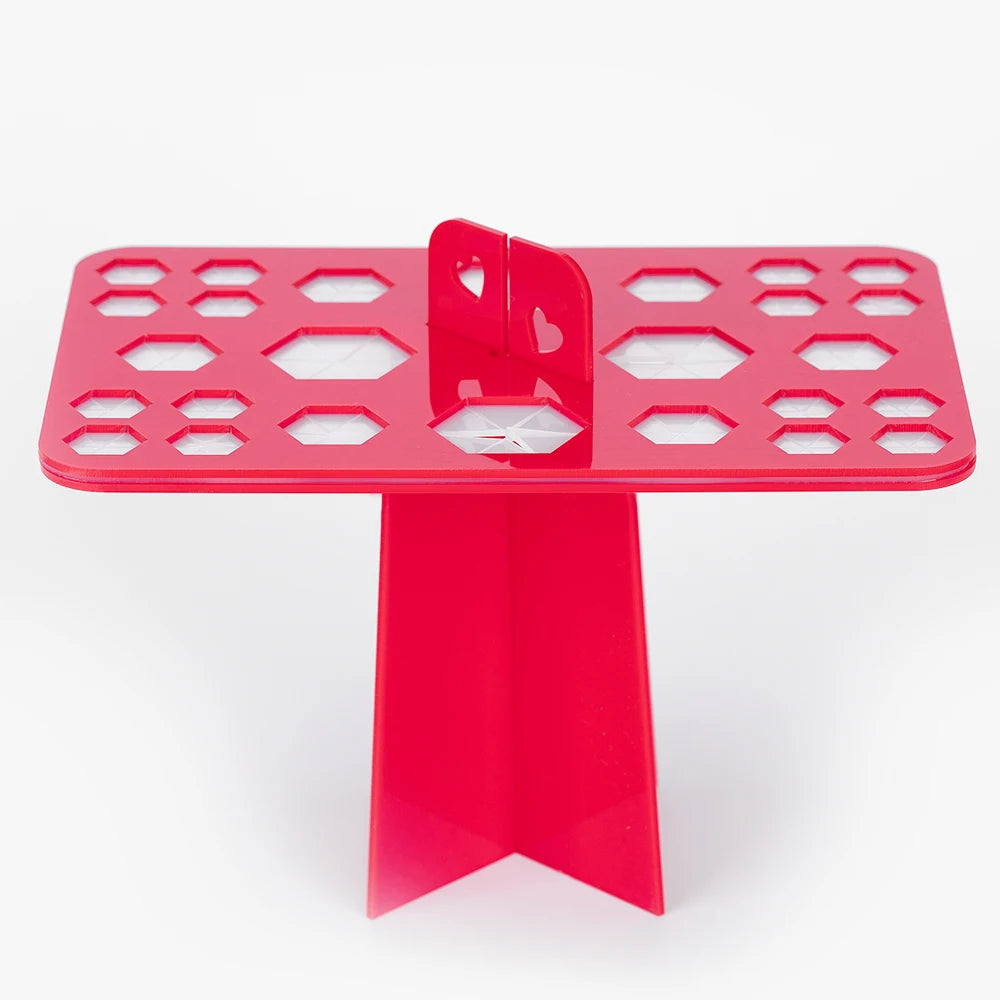 Makeup Brush Drying Tree Stand Organizer