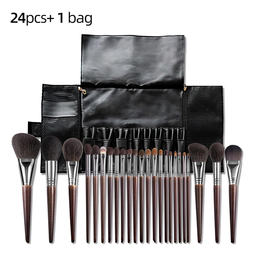 Professional Goat Hair Makeup Brush Set