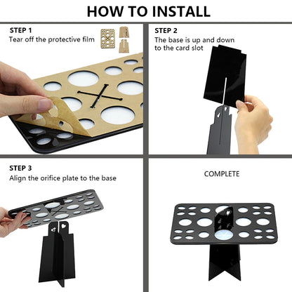 Makeup Brush Drying Tree Stand Organizer