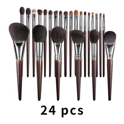 Professional Goat Hair Makeup Brush Set