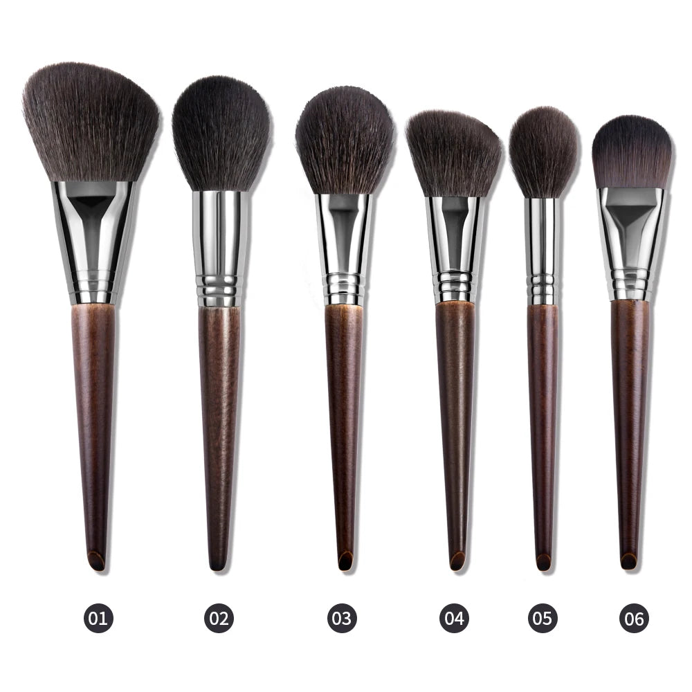 Professional Goat Hair Makeup Brush Set
