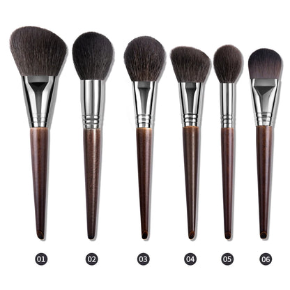 Professional Goat Hair Makeup Brush Set