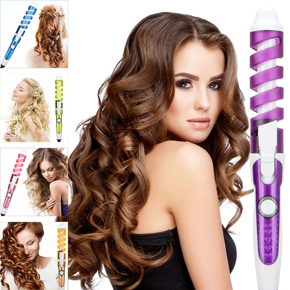 2-in-1 Professional Ceramic Hair Straightener and Curling Styling Iron