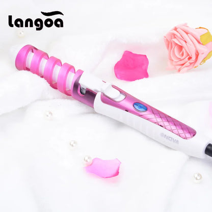 2-in-1 Professional Ceramic Hair Straightener and Curling Styling Iron