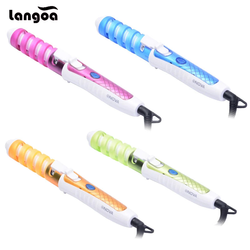 2-in-1 Professional Ceramic Hair Straightener and Curling Styling Iron