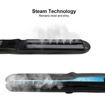 Professional Steam Ceramic Hair Straightener