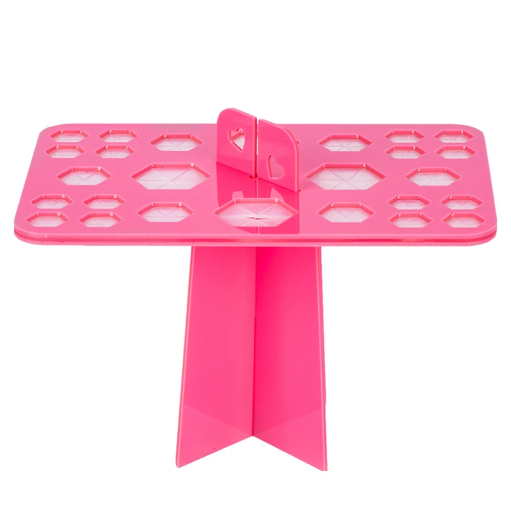 Makeup Brush Drying Tree Stand Organizer