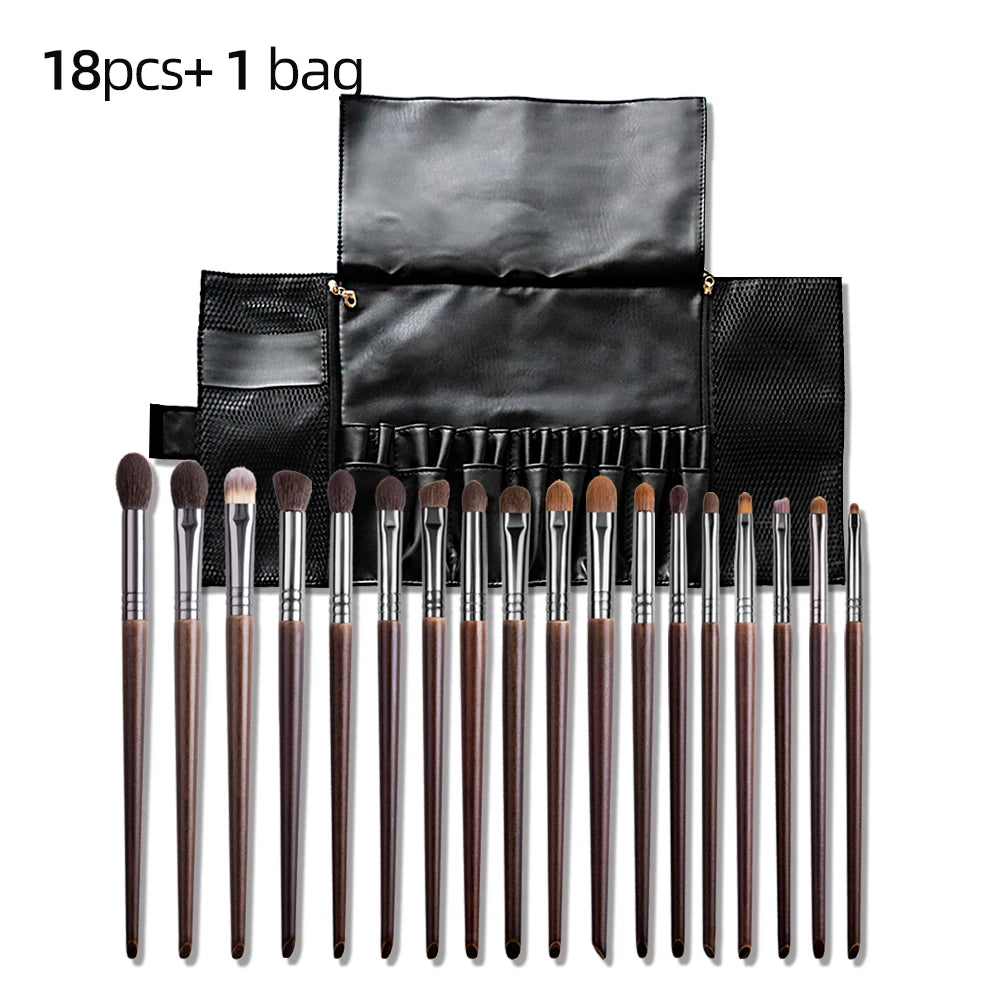 Professional Goat Hair Makeup Brush Set