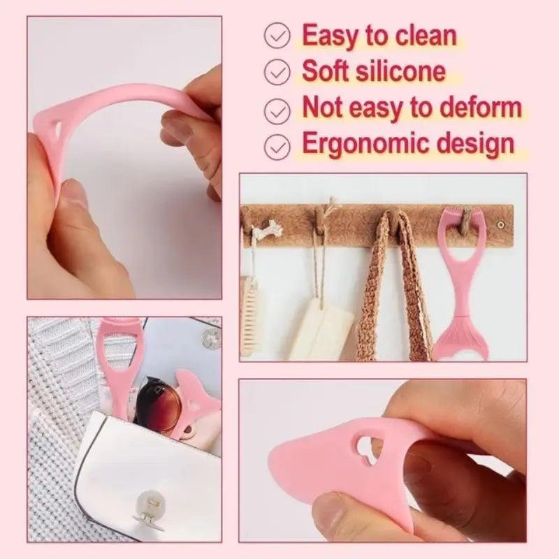 Reusable Silicone Eyeliner Stencil and Mascara Shield Set