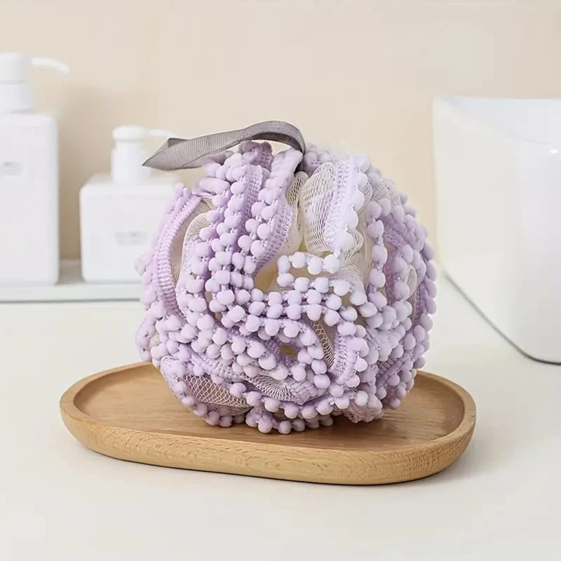 Soft Foaming Shower Flower Sponge