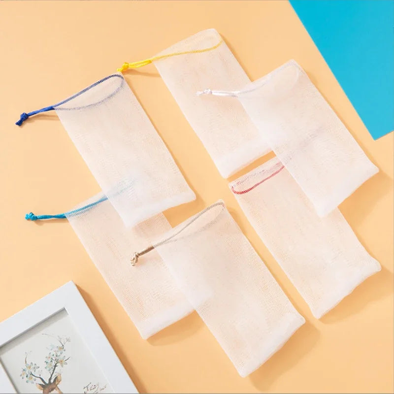 Reusable Soap Foaming Mesh Bags