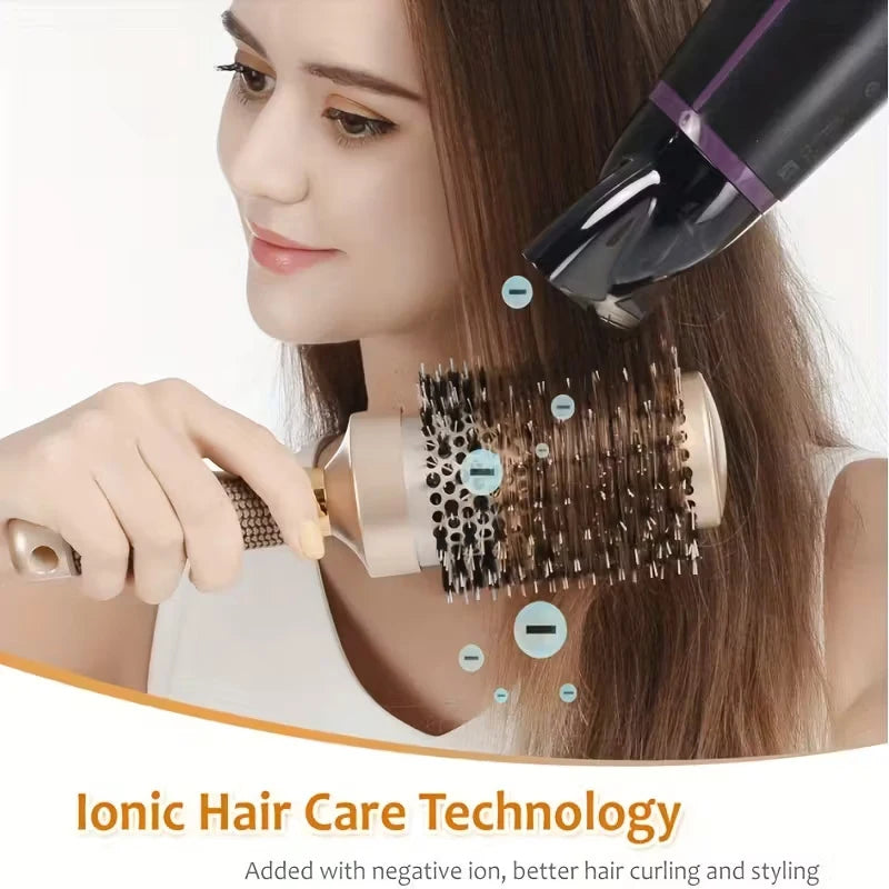 Heat Conductive Aluminum Barrel Volumizing Curling Brush