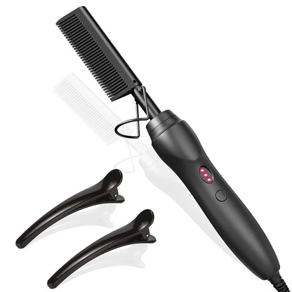 Portable Ceramic Hot Comb Straightener