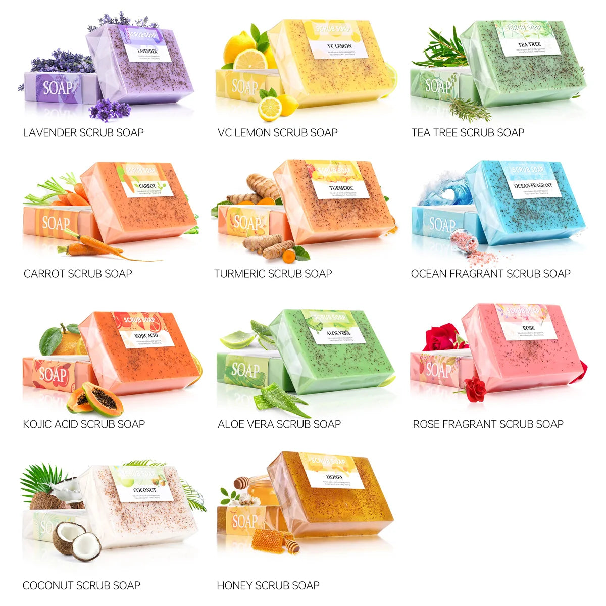 Honey Walnut Scrub Soap