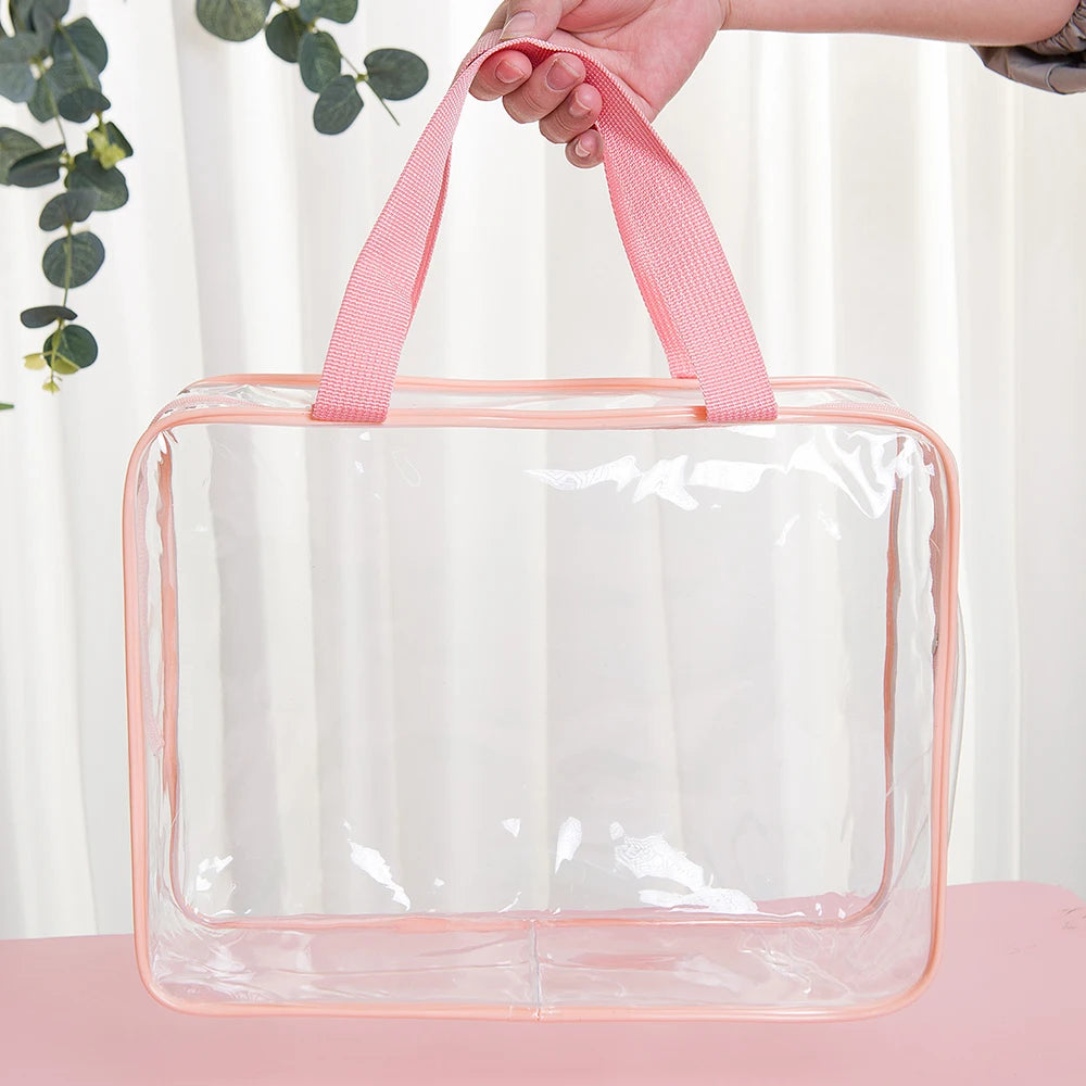Transparent PVC Makeup &amp; Wash Bag