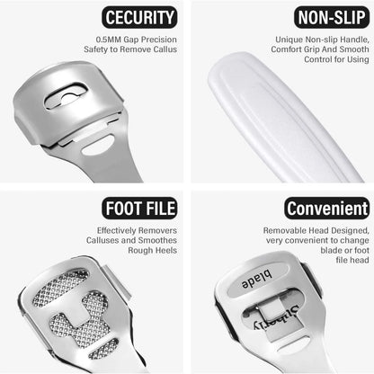 Stainless Steel Foot Callus Shaver