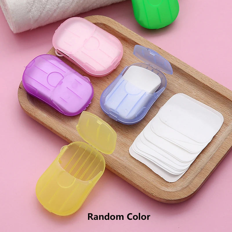 Portable Disposable Soap Paper Sheets