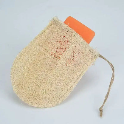 Natural Loofah Soap Foaming Bags