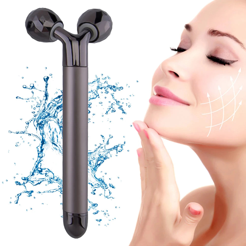 3D Electric Roller Facial Lifting Massager
