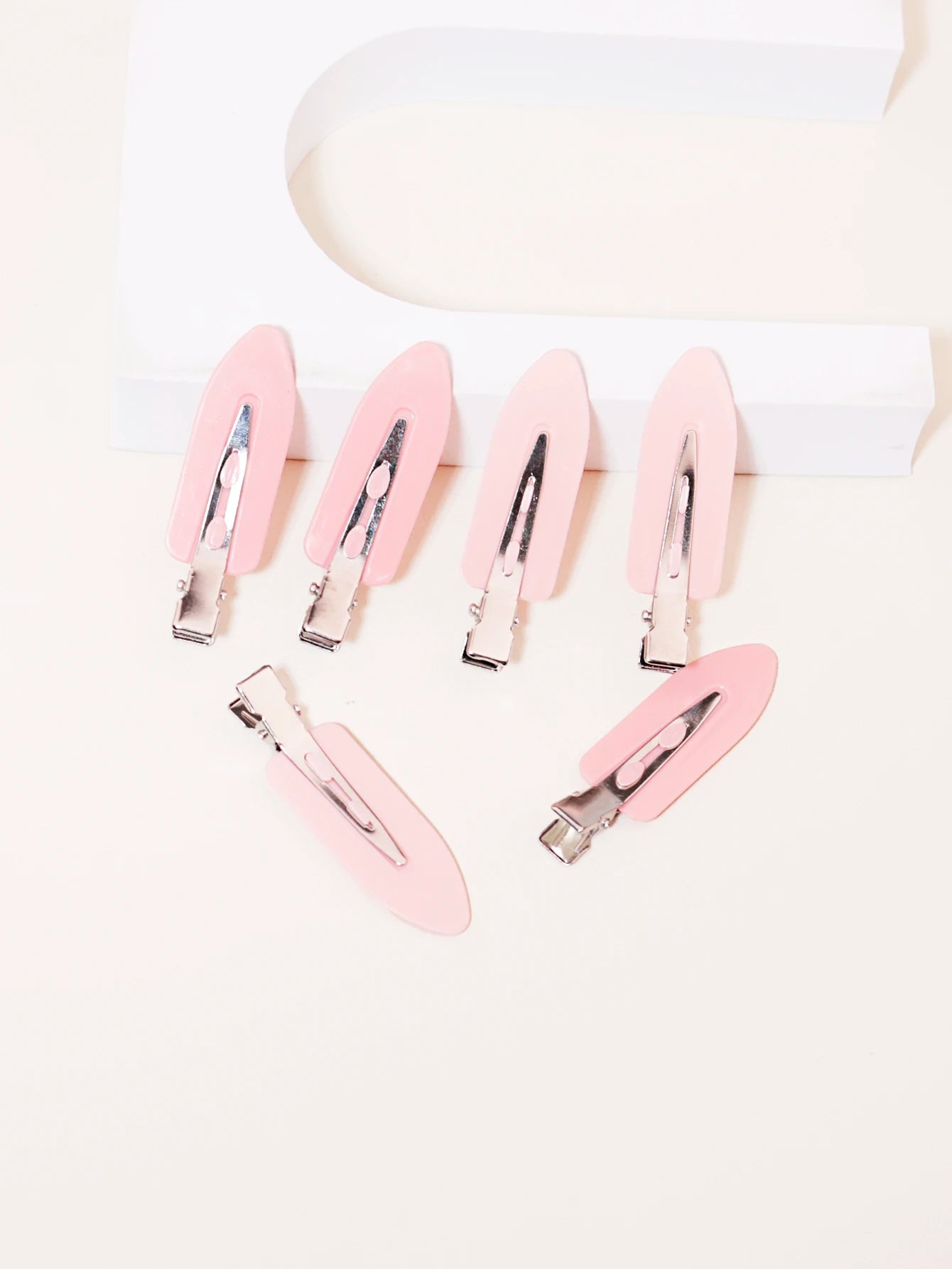 6-Piece Seamless Sweet Girl Hair Clips