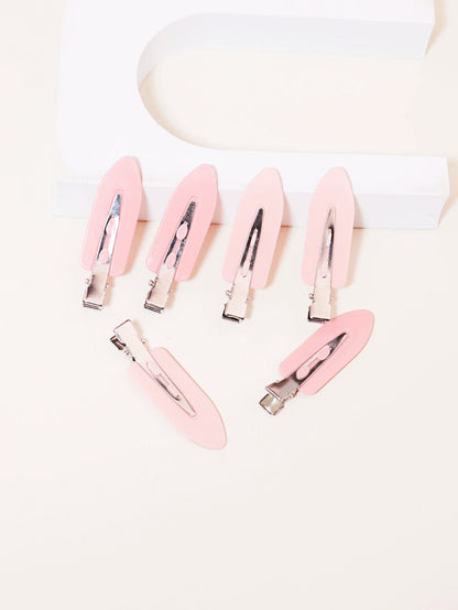 6-Piece Seamless Sweet Girl Hair Clips