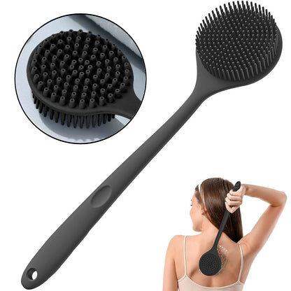 Soft Long-Handle Exfoliating Bath Brush
