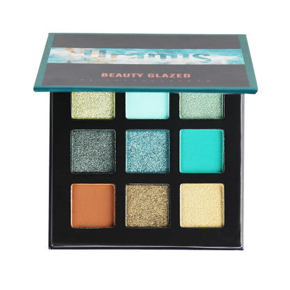 Multi-Color Pearlglaze Matte Eyeshadow Palette