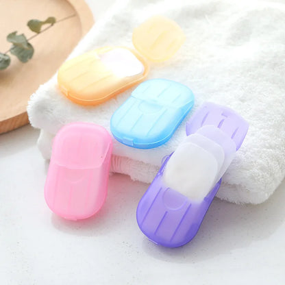 Portable Disposable Soap Paper Sheets