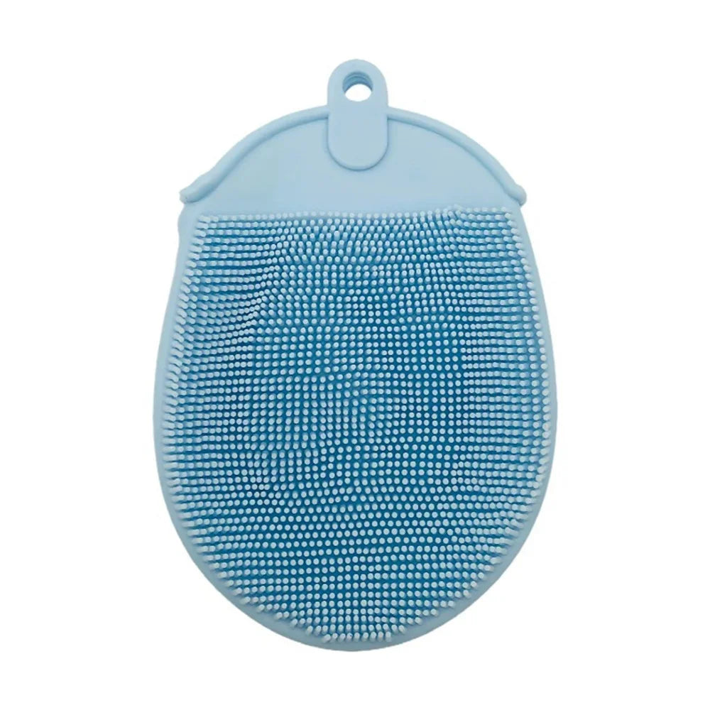 Silicone Exfoliating Bath Brush Towel