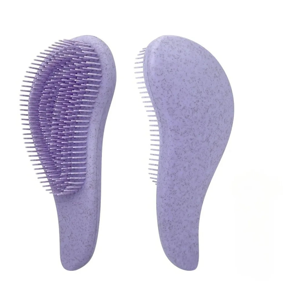 Wheat Straw Anti-Static Scalp Massage Detangling Hair Styling Brush