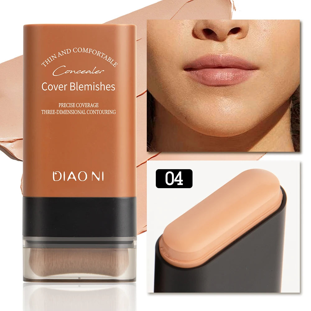 Dual-Head Moisture Foundation Stick