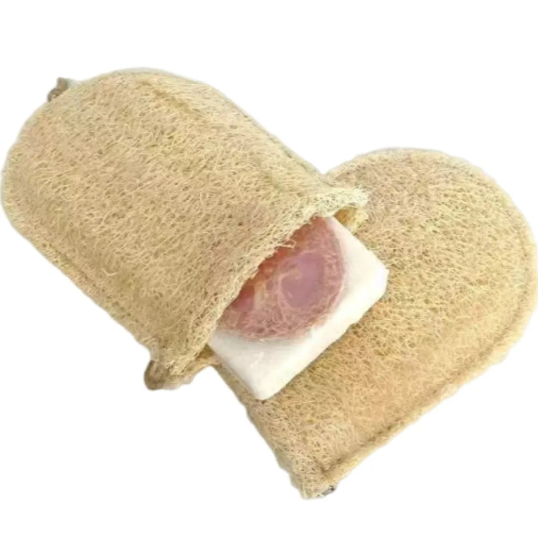 Natural Loofah Soap Foaming Bags