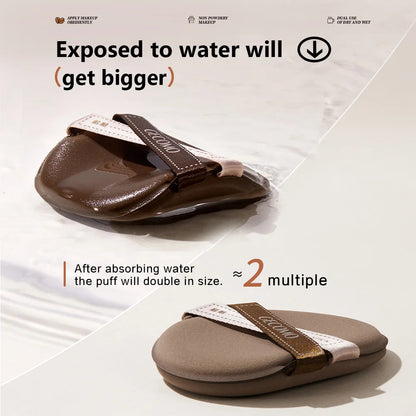 Two-Pack Soft Powder Puff Set