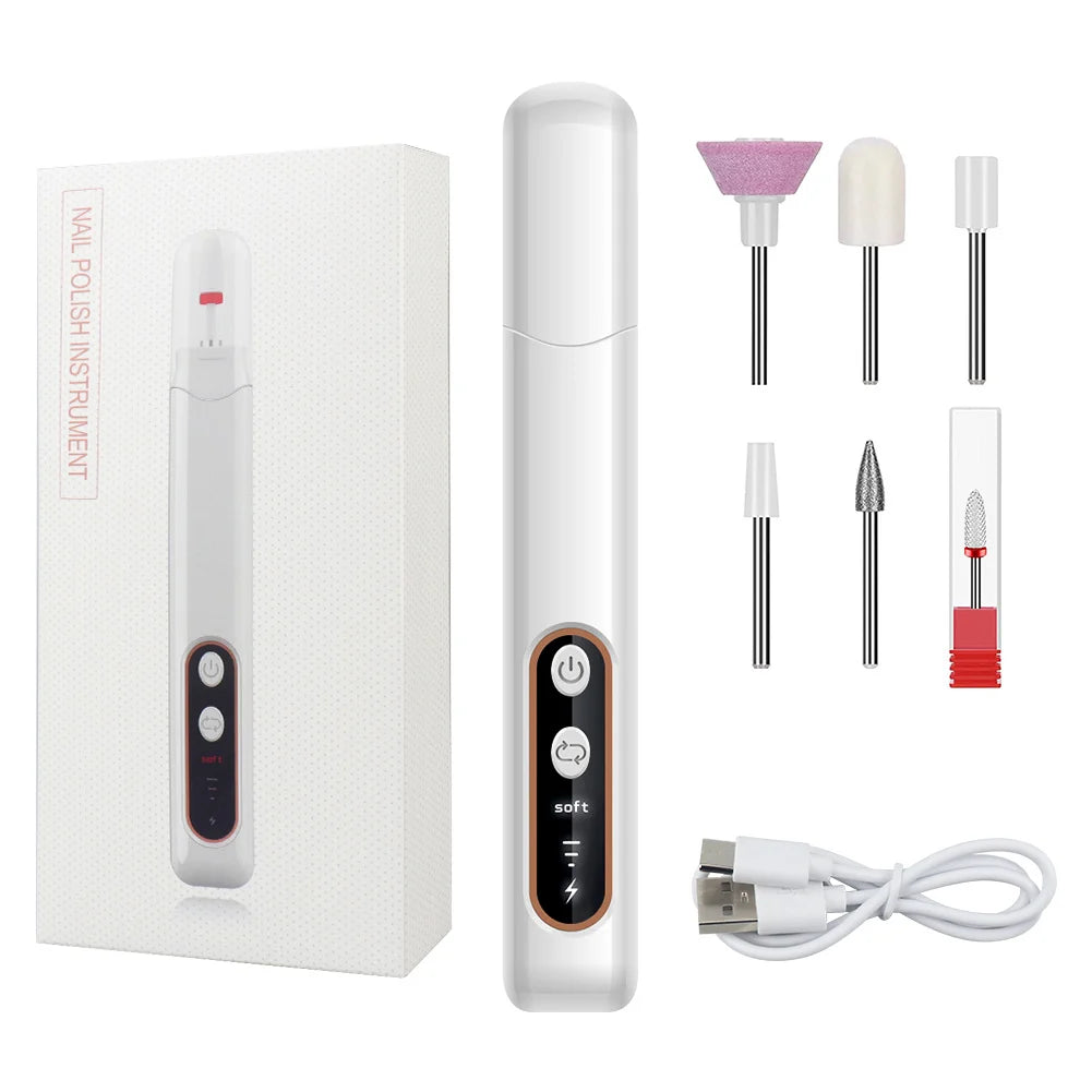 Wireless 6-in-1 Nail Drill