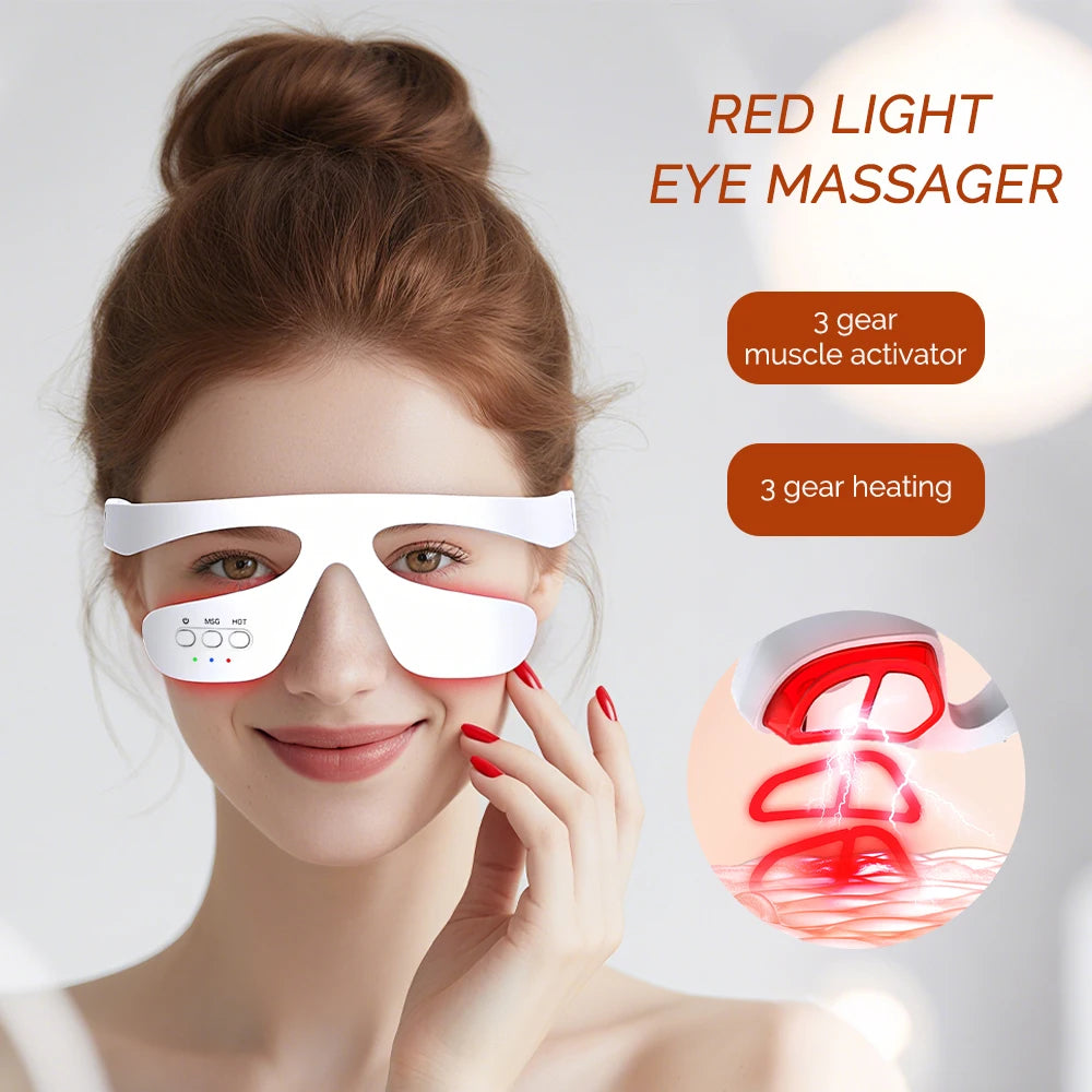 Wireless Red Light Eye Massager