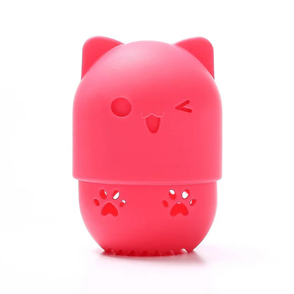 Soft Silicone Makeup Sponge Holder