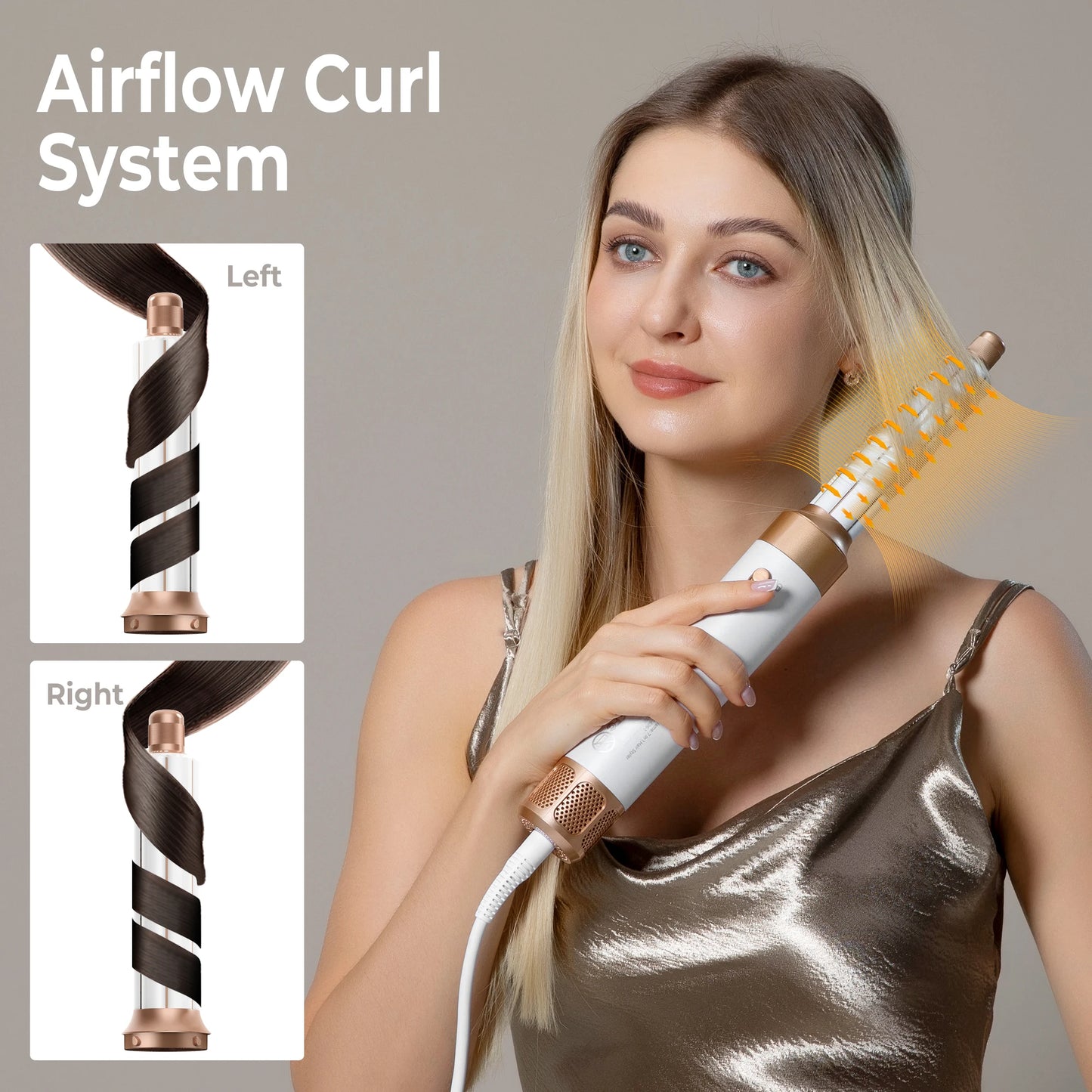 7-in-1 Brushless High-Speed Ionic Hair Dryer and Styling Set